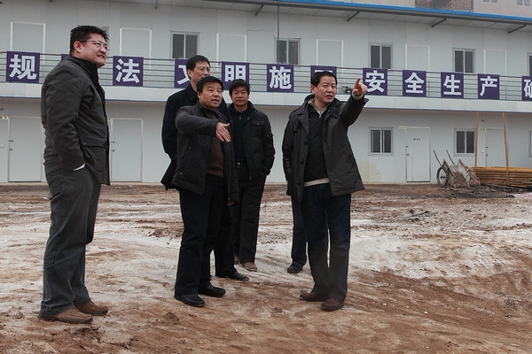 肖玉龙董事长检查我集团在富平修建工程项目事情-bevictor伟德官网