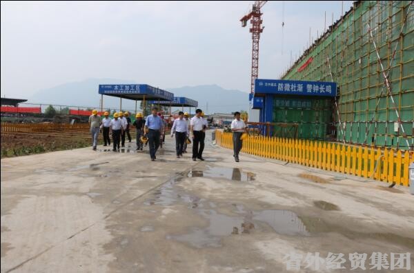 省国资委副主任周书年一行莅临汉建总在建项目调研检查-bevictor伟德官网